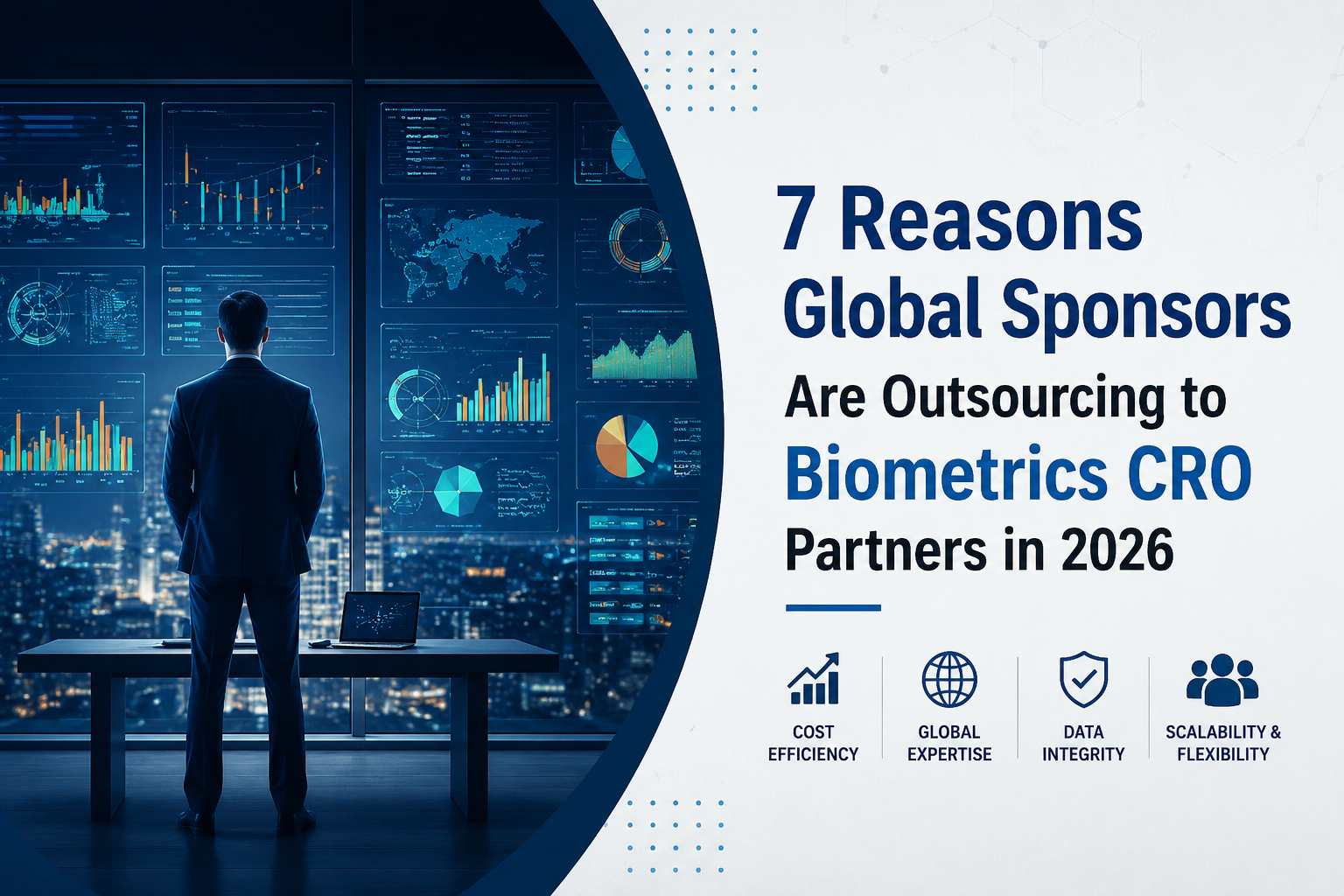 7 Reasons Global Sponsors Are Outsourcing to Biometrics CRO Partner