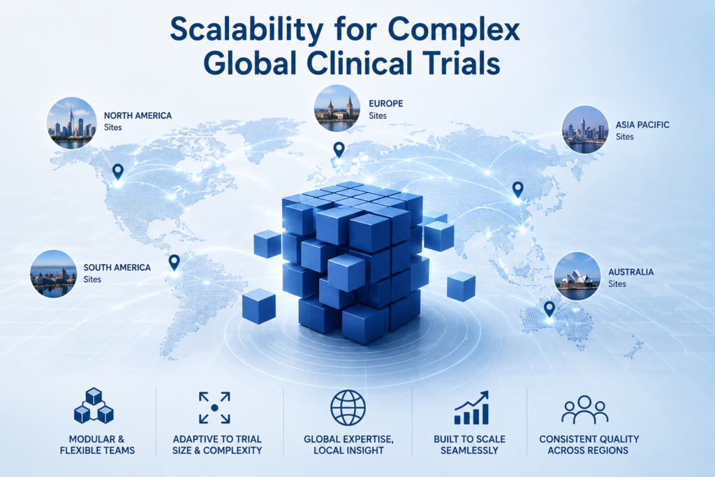 Scalability in global clinical trials